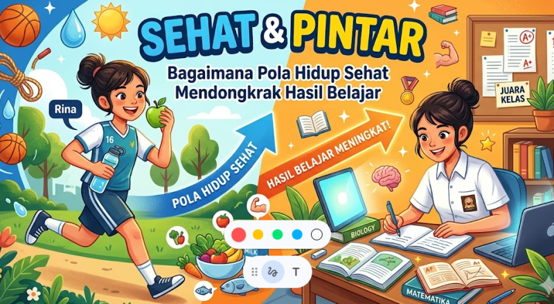 Sehat dan Pintar: Bagaimana Pola Hidup Sehat Mendongkrak Hasil Belajar